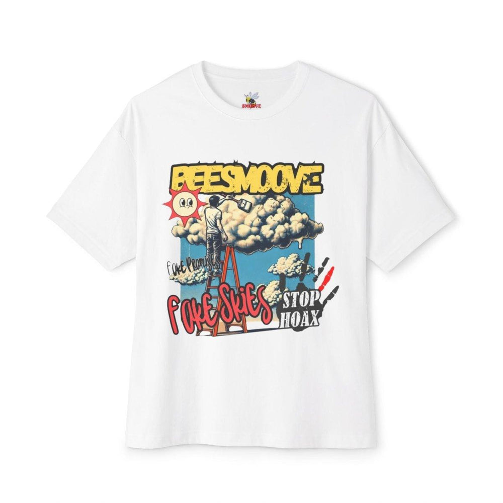 Beesmoove fake skies Oversized Boxy Tee - Beesmoove 