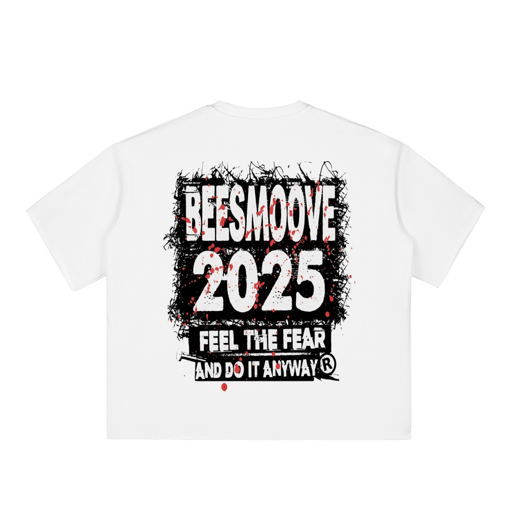 BEESMOOVE FEARLESS 2025 Boxy Half - Sleeve T-Shirt - Beesmoove