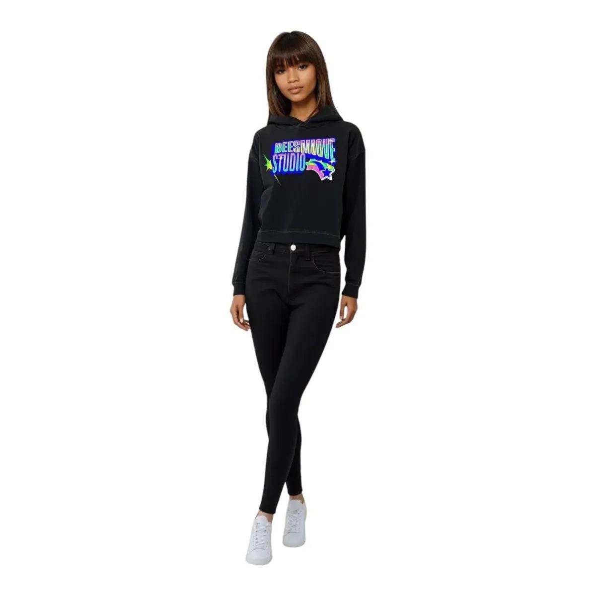 Beesmoove Galaxy Glow Sunfade Boxy Hoodie - Beesmoove 