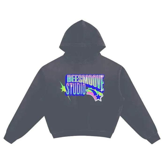 Beesmoove Galaxy Glow Sunfade Boxy Hoodie - Beesmoove 