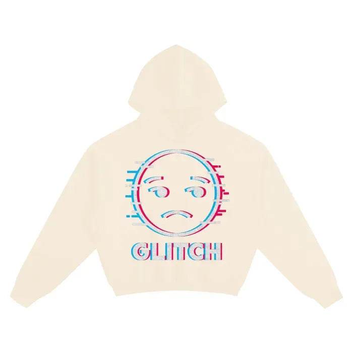 Beesmoove glitch Boxy Hoodie - Beesmoove 