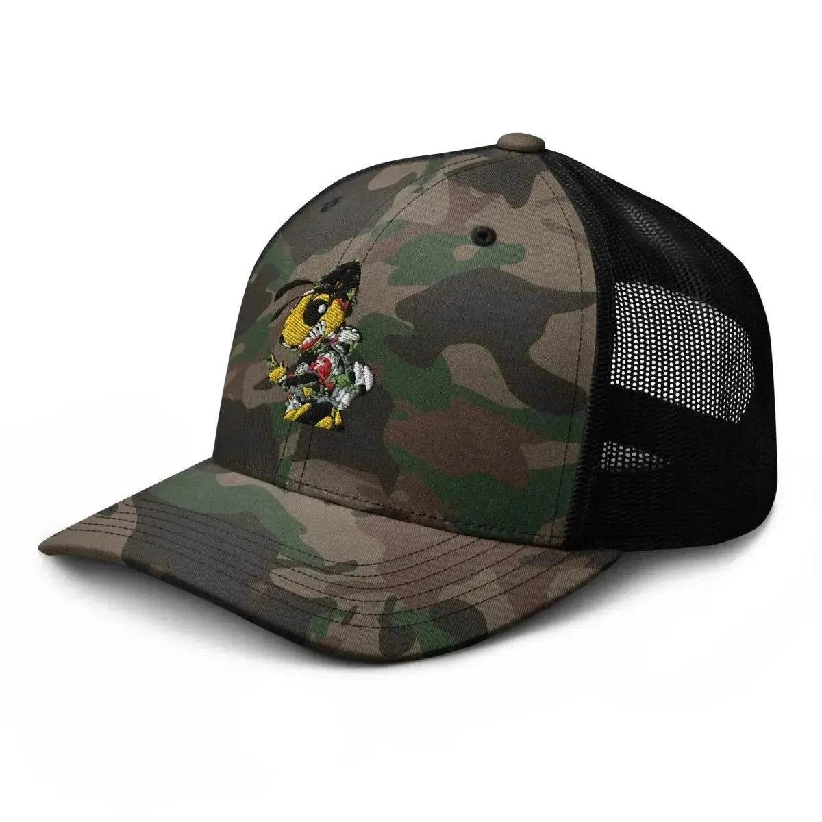 Beesmoove go to war Camouflage trucker hat - Beesmoove 