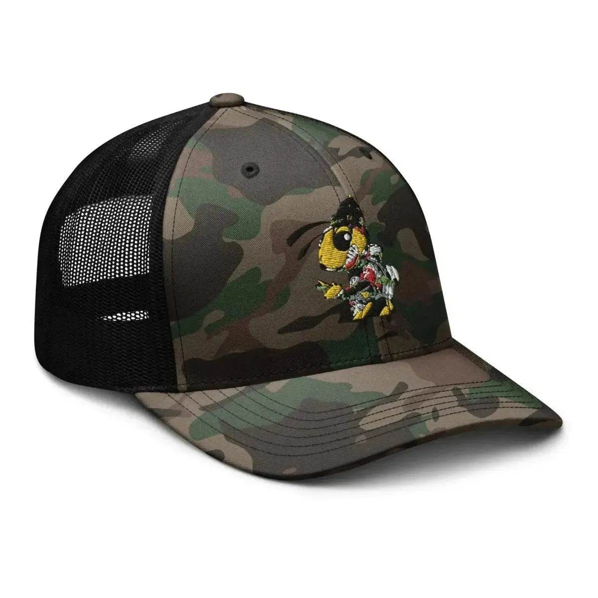 Beesmoove go to war Camouflage trucker hat - Beesmoove 