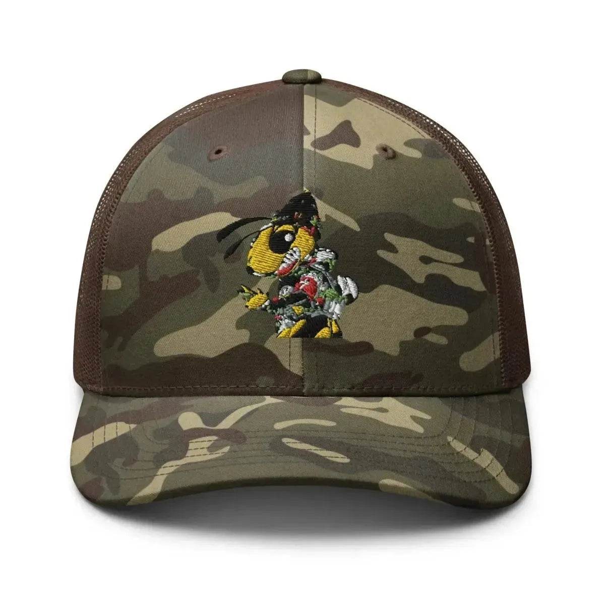 Beesmoove go to war Camouflage trucker hat - Beesmoove 