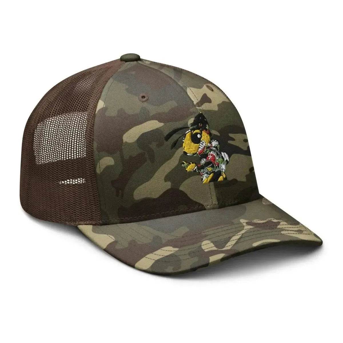 Beesmoove go to war Camouflage trucker hat - Beesmoove 