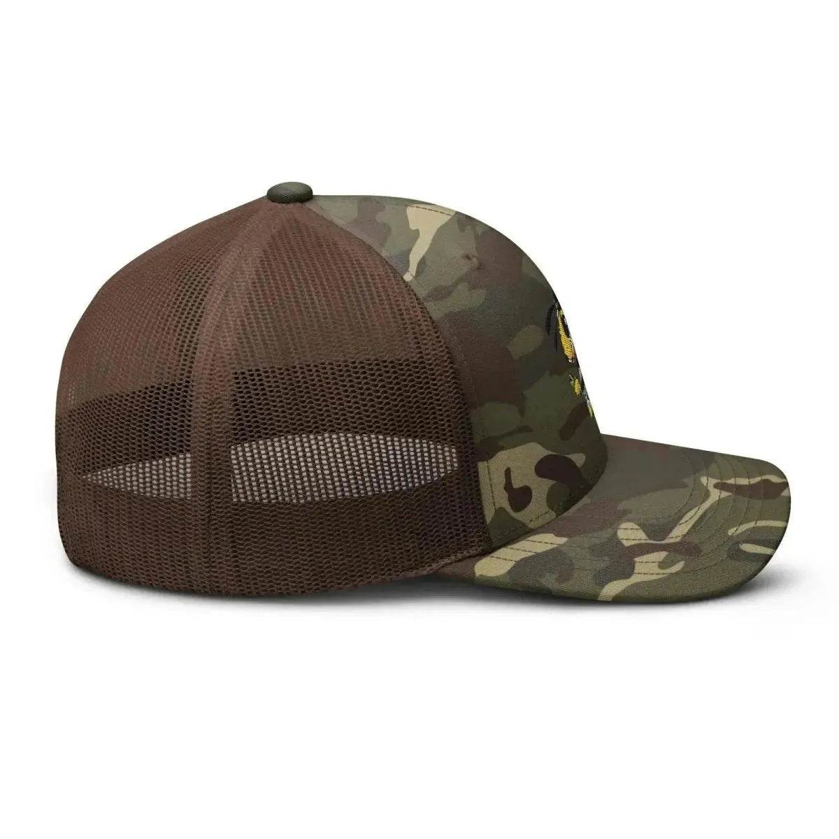 Beesmoove go to war Camouflage trucker hat - Beesmoove 