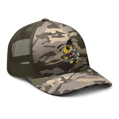 Beesmoove go to war Camouflage trucker hat - Beesmoove 