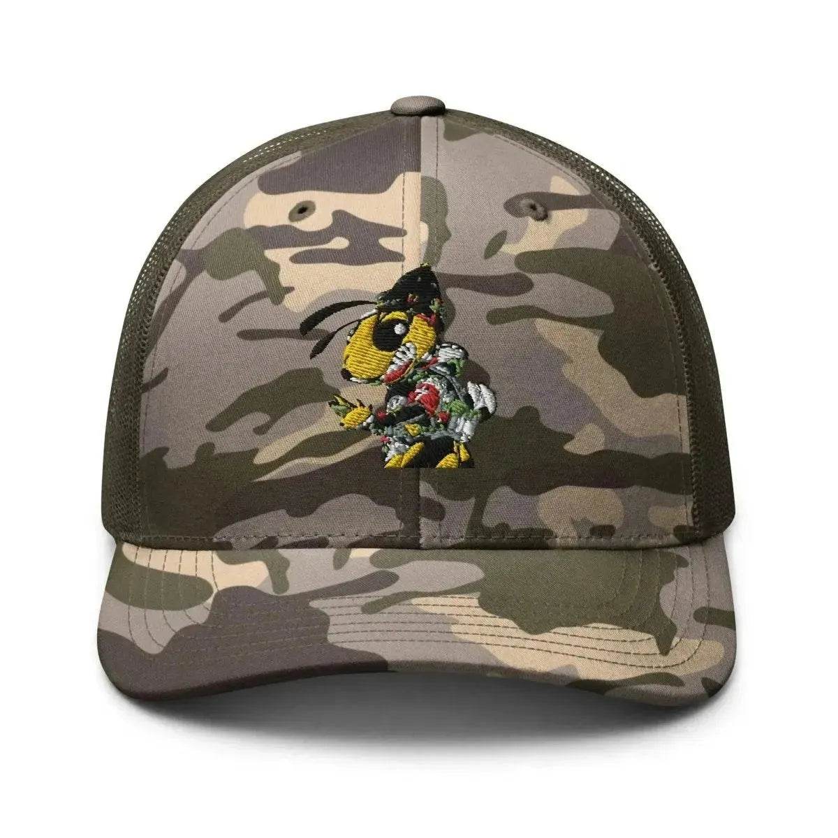 Beesmoove go to war Camouflage trucker hat - Beesmoove 