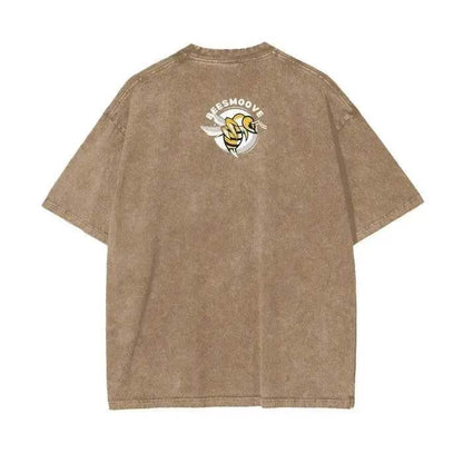 Beesmoove Goat*Jordan Wash Oversize T-Shirt - Beesmoove 