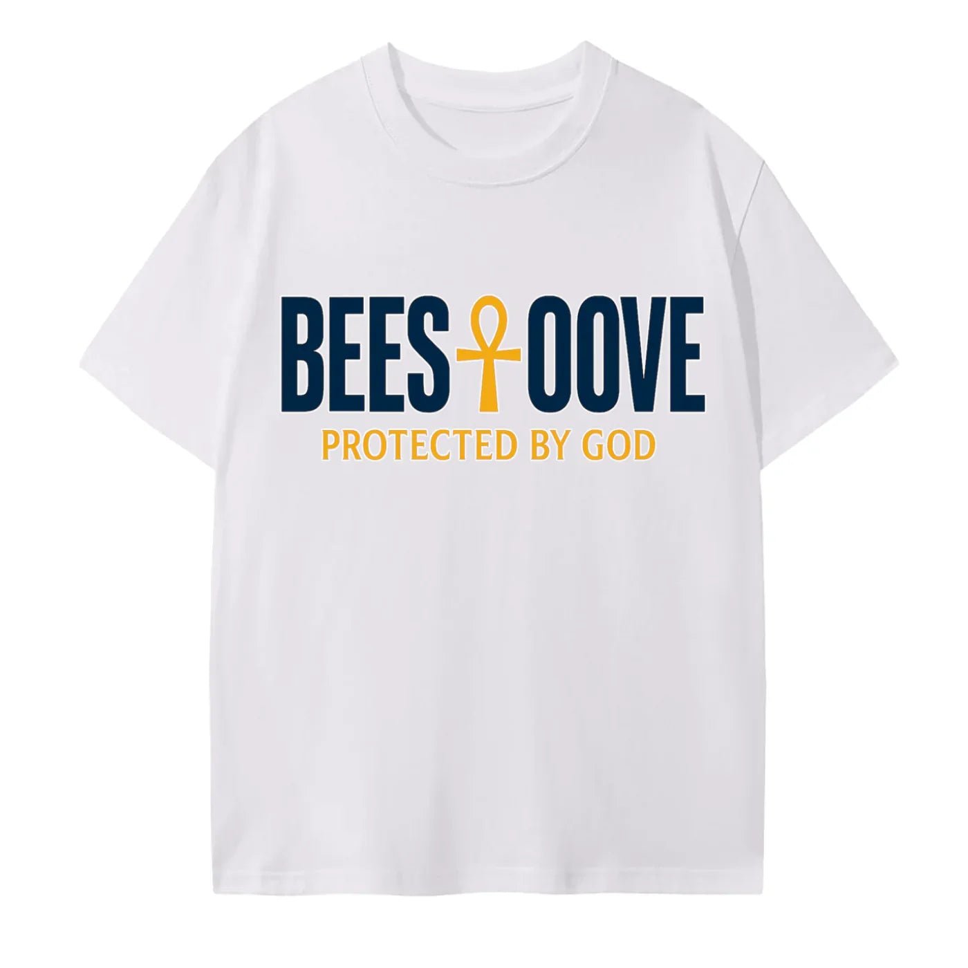 BEESMOOVE God’s Seal Protected By God T-Shirt - Beesmoove