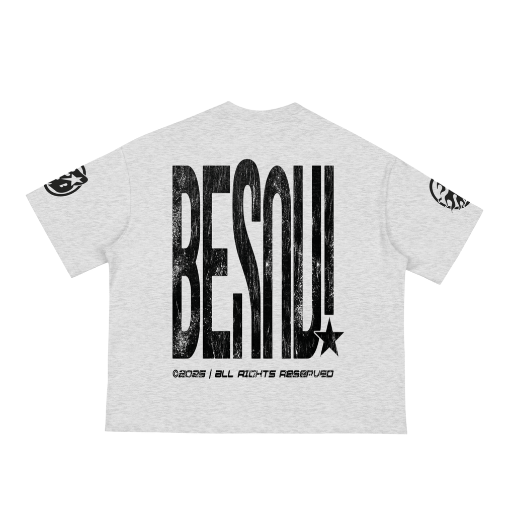 BEESMOOVE Grill Talk B.E.S.M.V Loose Boxy Tee - Beesmoove