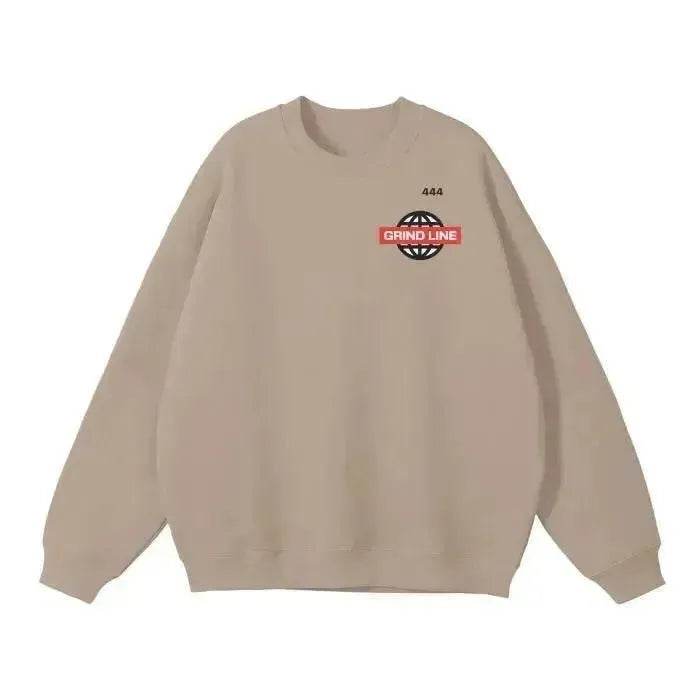 Beesmoove Grind Line 444 Solid Color Fleece Pullover - Beesmoove 