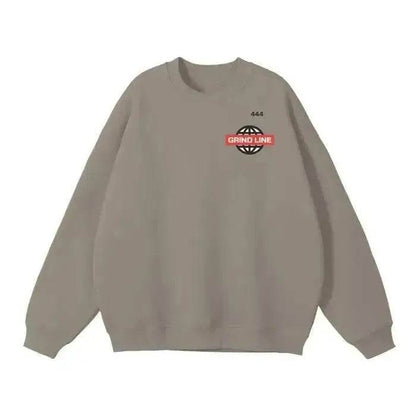 Beesmoove Grind Line 444 Solid Color Fleece Pullover - Beesmoove 