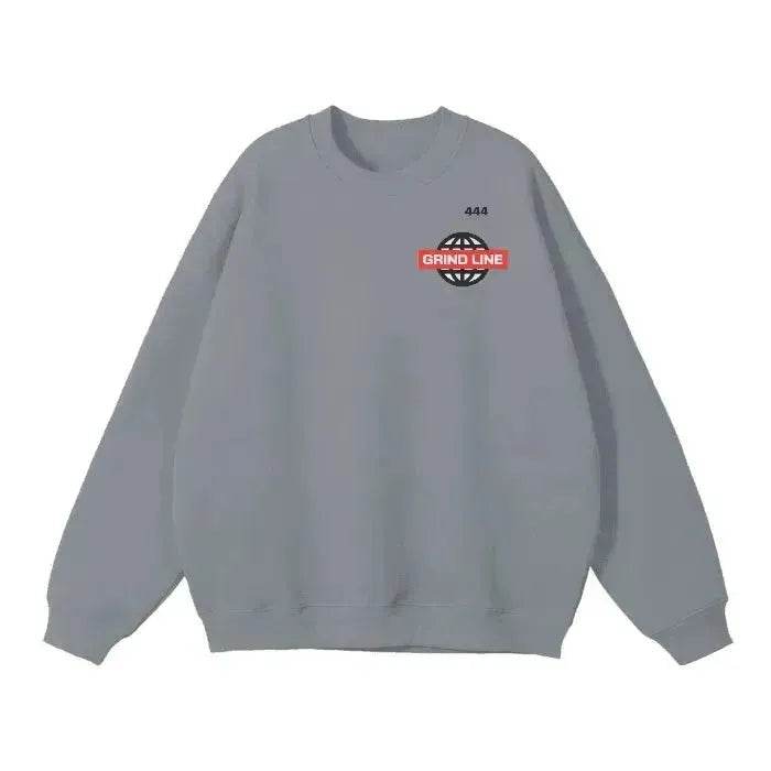 Beesmoove Grind Line 444 Solid Color Fleece Pullover - Beesmoove 
