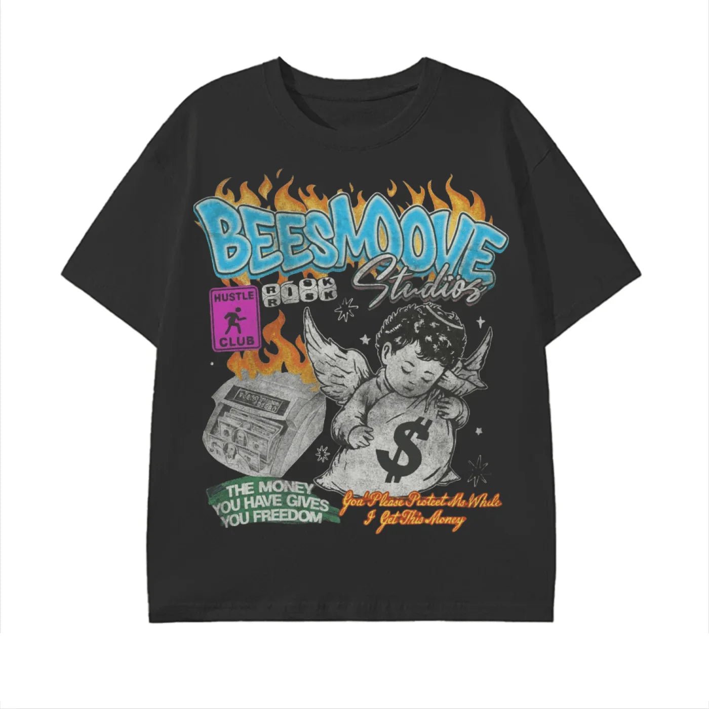 BEESMOOVE Guardian of the Hustle T-Shirt - Beesmoove