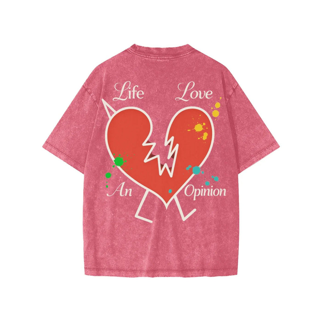 BEESMOOVE Heartbreak Hijack Washed Kids' T-shirt - Beesmoove