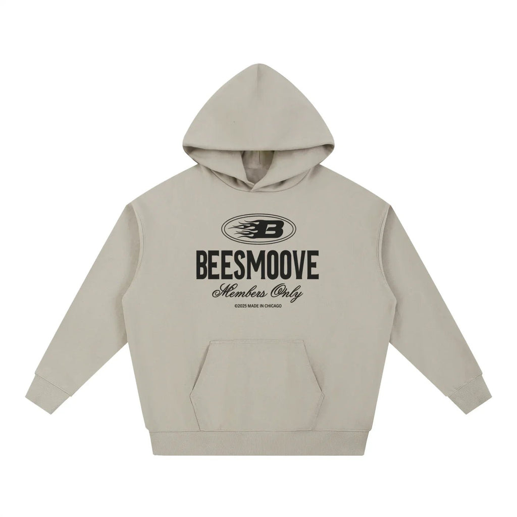 BEESMOOVE Heritage Mark Black Hoodie - Beesmoove