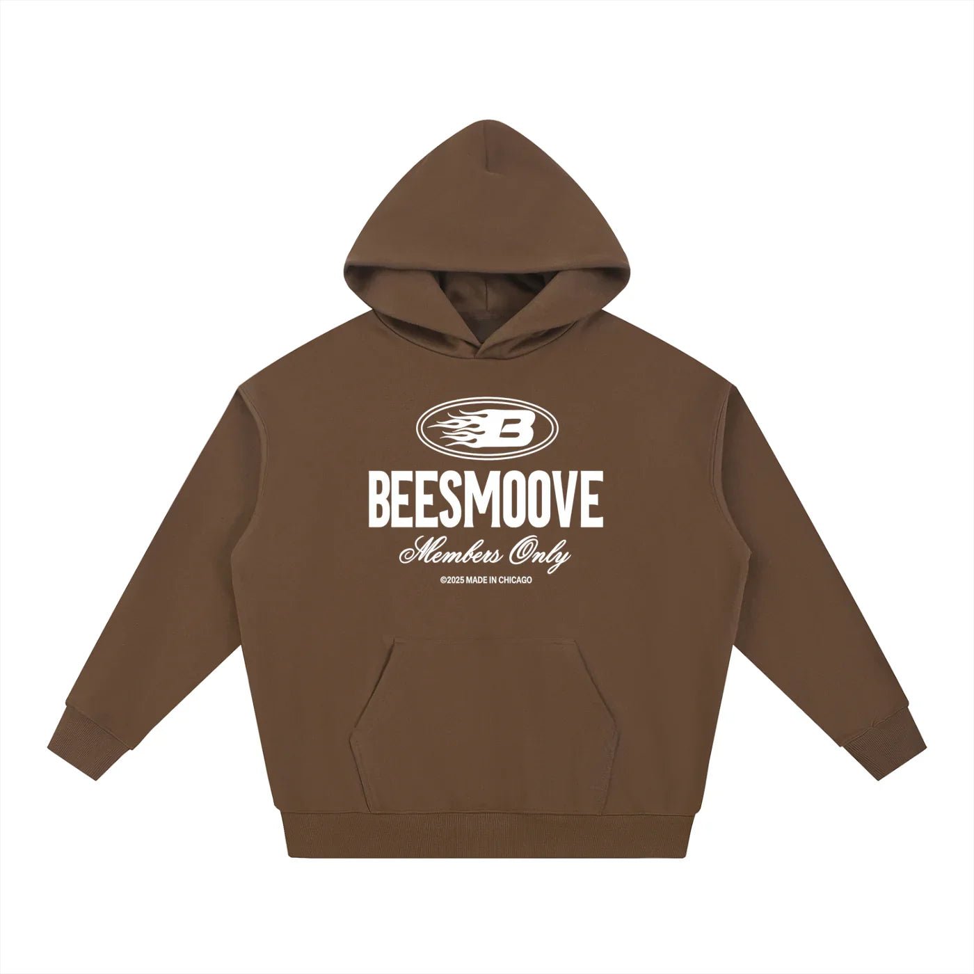 BEESMOOVE Heritage white Mark Hoodie - Beesmoove