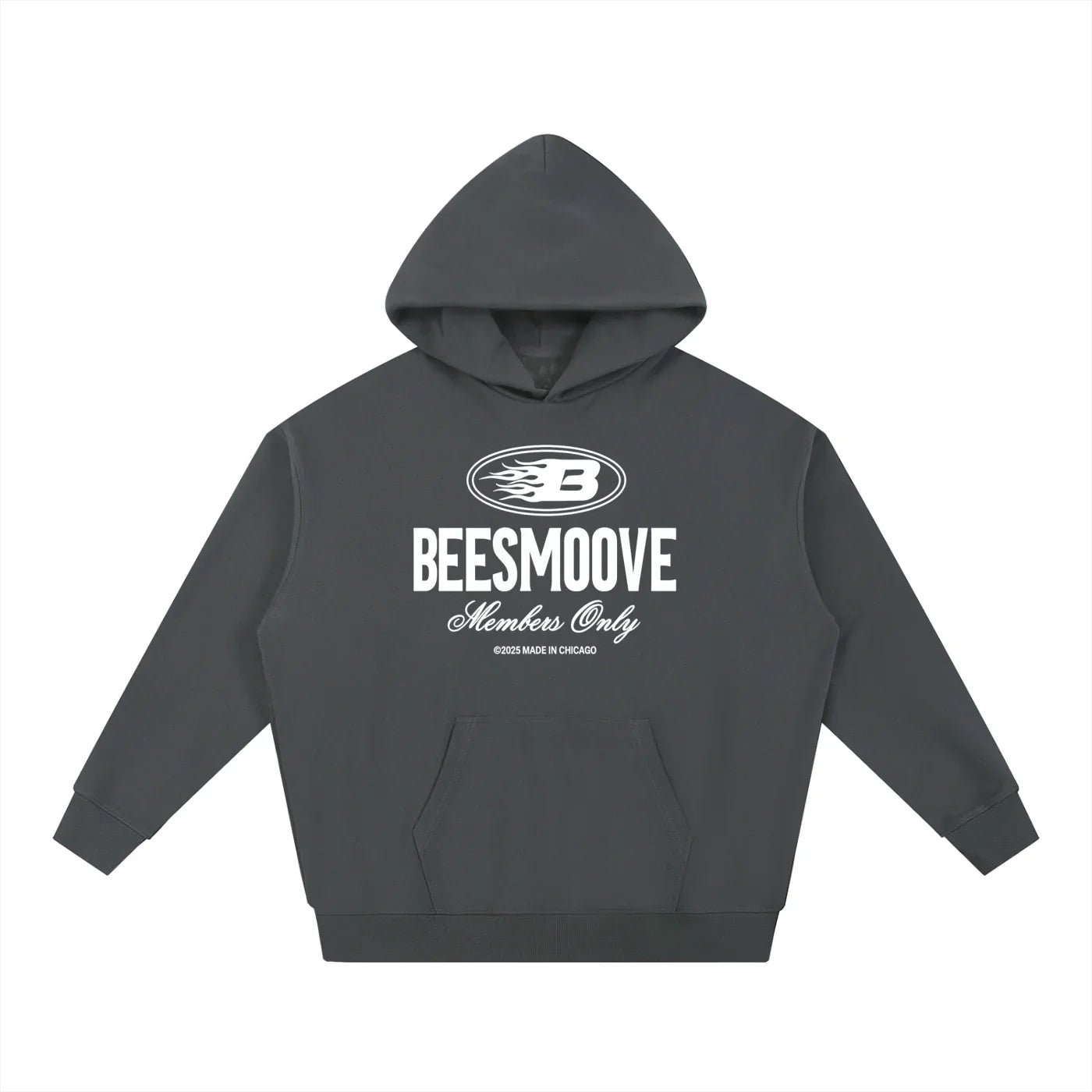 BEESMOOVE Heritage white Mark Hoodie - Beesmoove