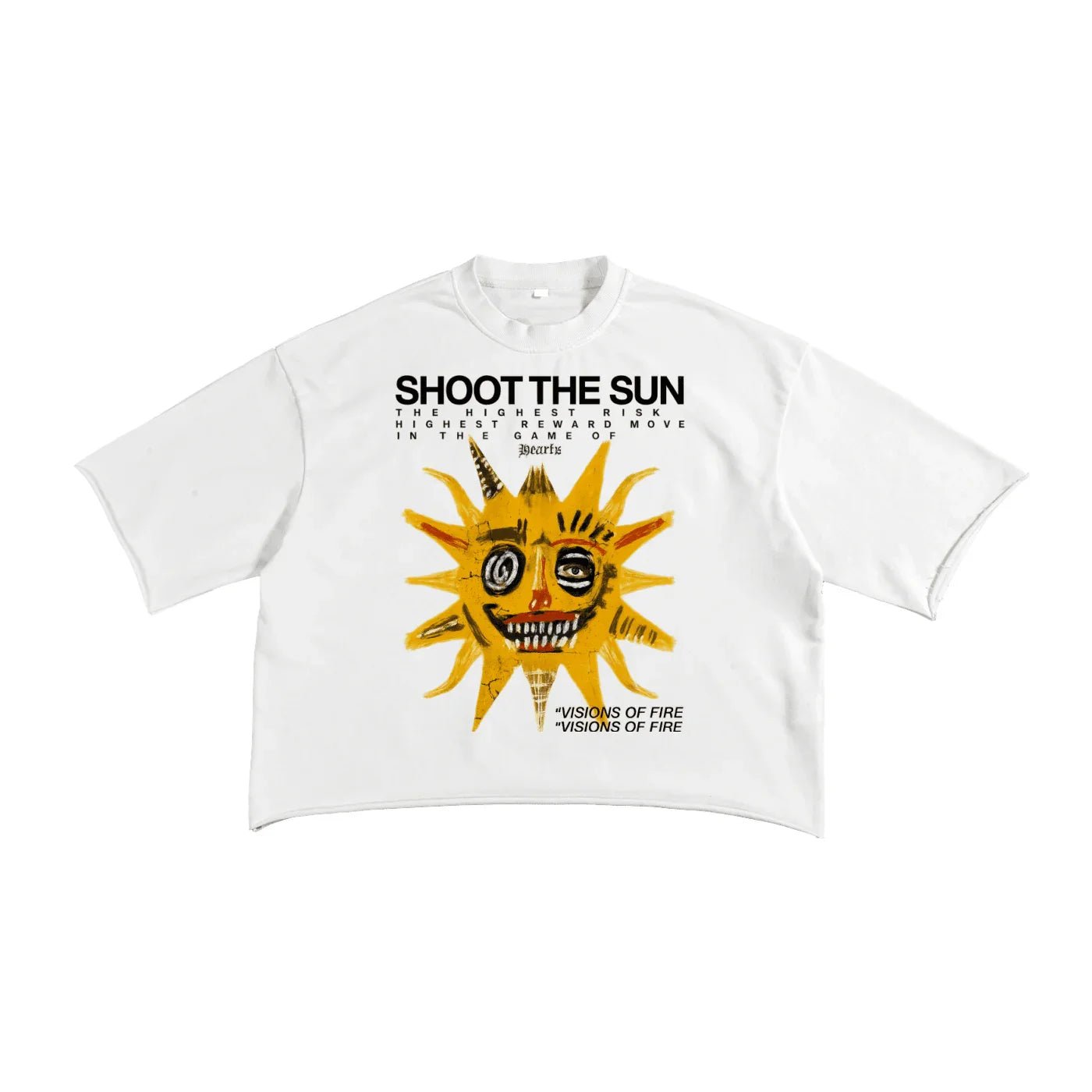 BEESMOOVE High Risk Heat Raw Edge T-shirt - Beesmoove