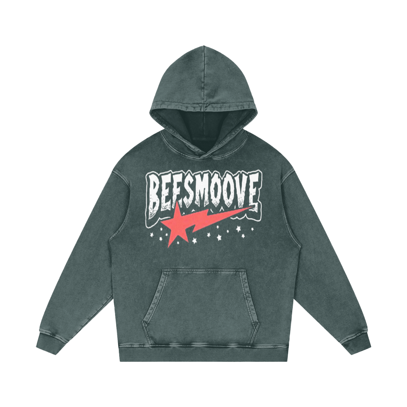BEESMOOVE Hive Star Loose Cotton Hoodie - Beesmoove