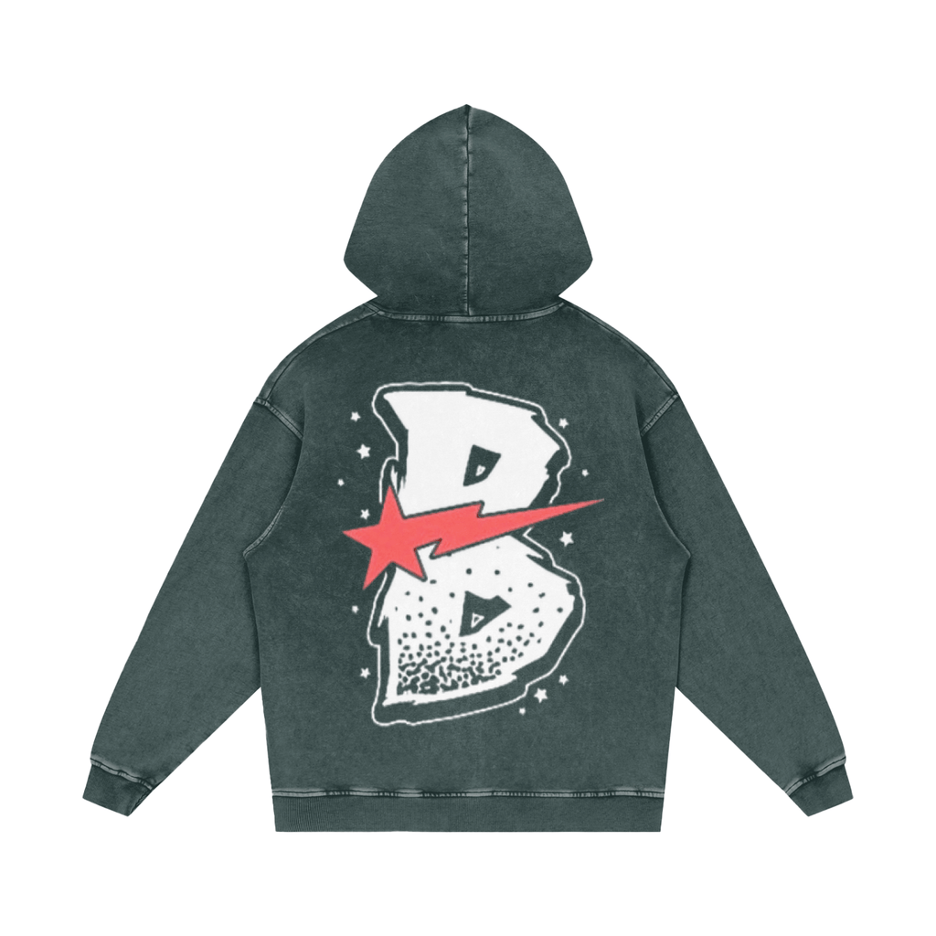 BEESMOOVE Hive Star Loose Cotton Hoodie - Beesmoove