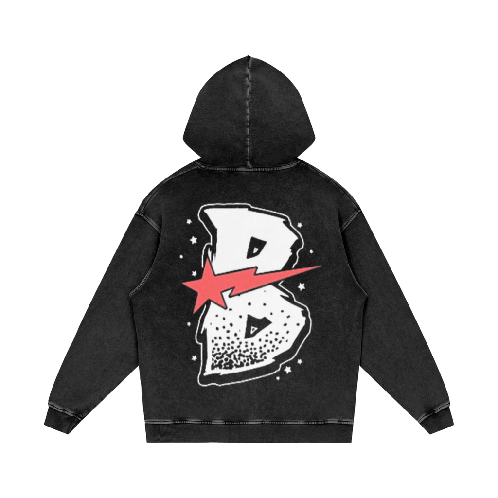 BEESMOOVE Hive Star Loose Cotton Hoodie - Beesmoove