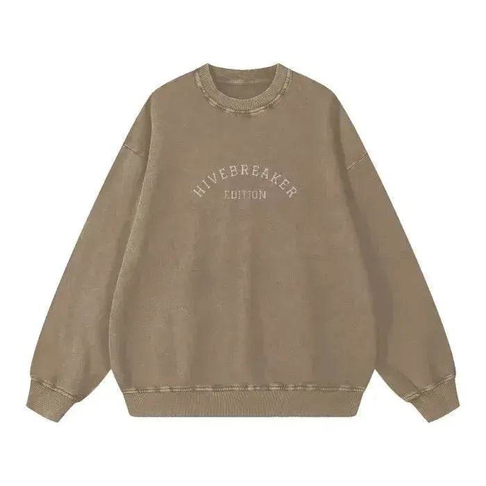 Beesmoove Hivebreaker Classic Edition Wash Oversize Sweatshirt - Beesmoove