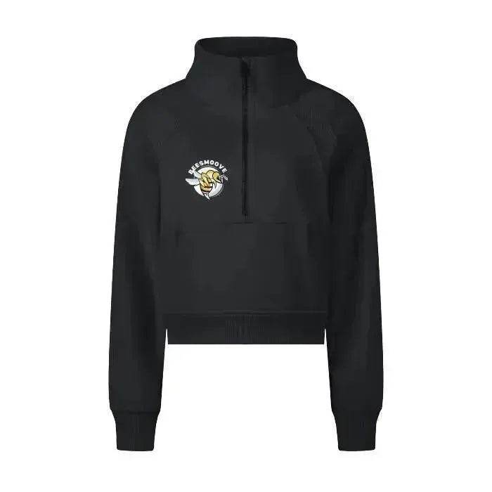Beesmoove Hivebreaker Edition unbound Cropped Half-Zip Hoodie - Beesmoove 