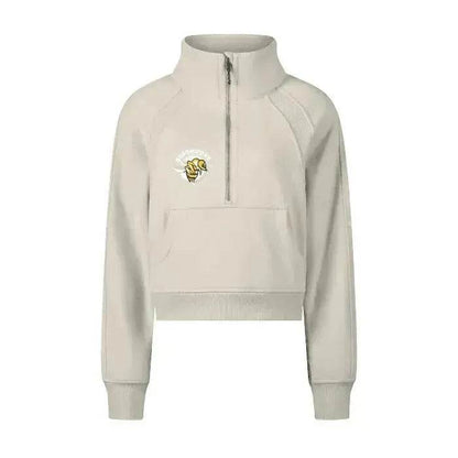 Beesmoove Hivebreaker Edition unbound Cropped Half-Zip Hoodie - Beesmoove 