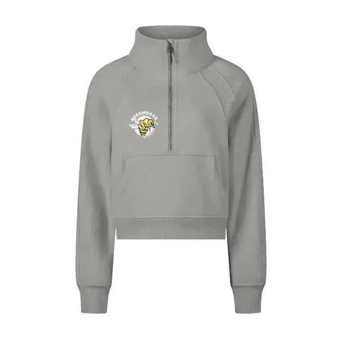Beesmoove Hivebreaker Edition unbound Cropped Half-Zip Hoodie - Beesmoove 