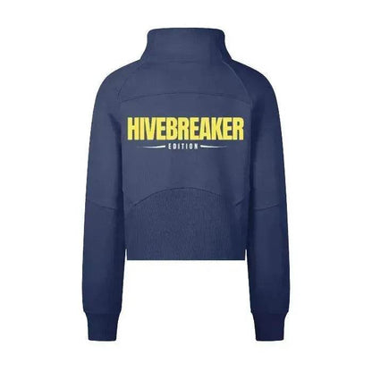 Beesmoove Hivebreaker Edition unbound Cropped Half-Zip Hoodie - Beesmoove 