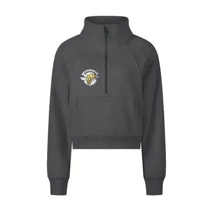 Beesmoove Hivebreaker Edition unbound Cropped Half-Zip Hoodie - Beesmoove 