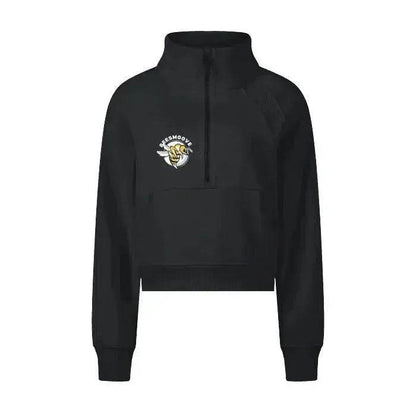 Beesmoove Hivebreaker Edition unbound Cropped Half-Zip Hoodie - Beesmoove 