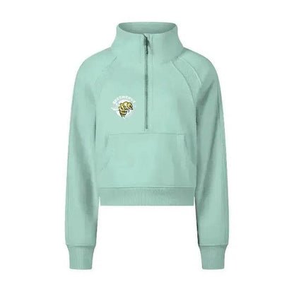 Beesmoove Hivebreaker Edition unbound Cropped Half-Zip Hoodie - Beesmoove 