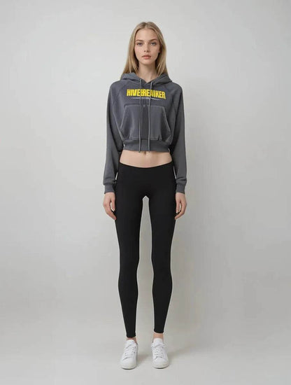 Beesmoove Hivebreaker Edition Cropped Zip-Through Hoodie - Beesmoove 
