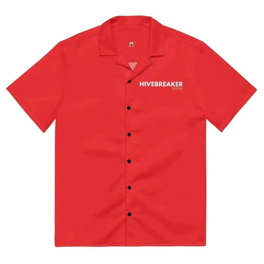 Beesmoove Hivebreaker Edition Prime Red Button Shirt - Beesmoove 