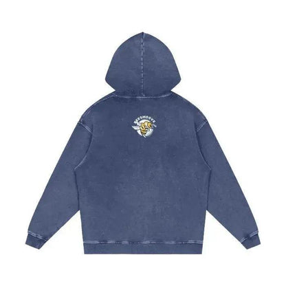 Beesmoove Hivebreaker Speed Blue Oversize Hoodie - Beesmoove 