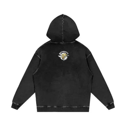 Beesmoove Hivebreaker Speed Blue Oversize Hoodie - Beesmoove 