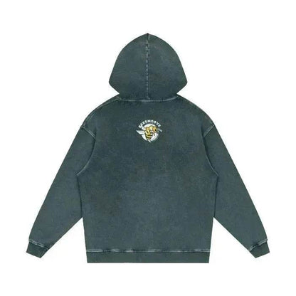 Beesmoove Hivebreaker Speed Blue Oversize Hoodie - Beesmoove 
