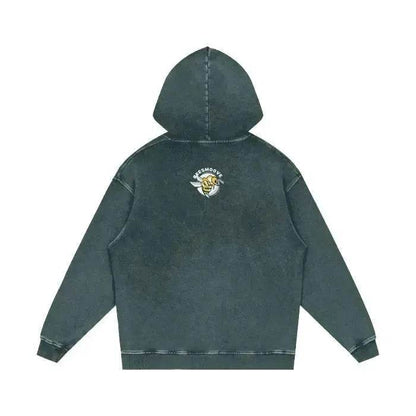 Beesmoove Hivebreaker Speed Purple Oversize Hoodie - Beesmoove 