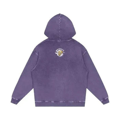 Beesmoove Hivebreaker Speed Purple Oversize Hoodie - Beesmoove 