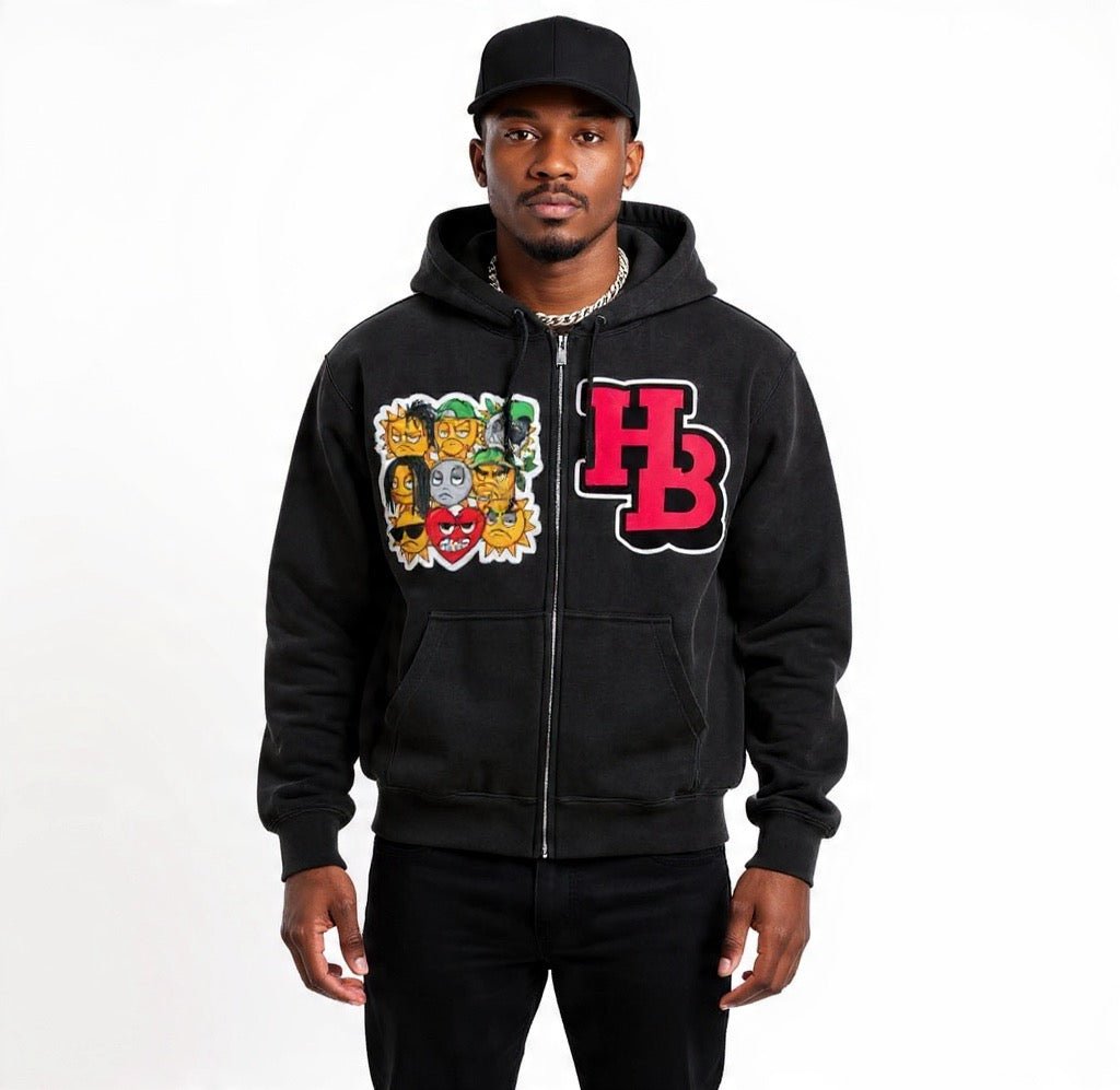 BEESMOOVE HIVEBREAKER Sun Lords Edition Boxy Hoodie - Beesmoove