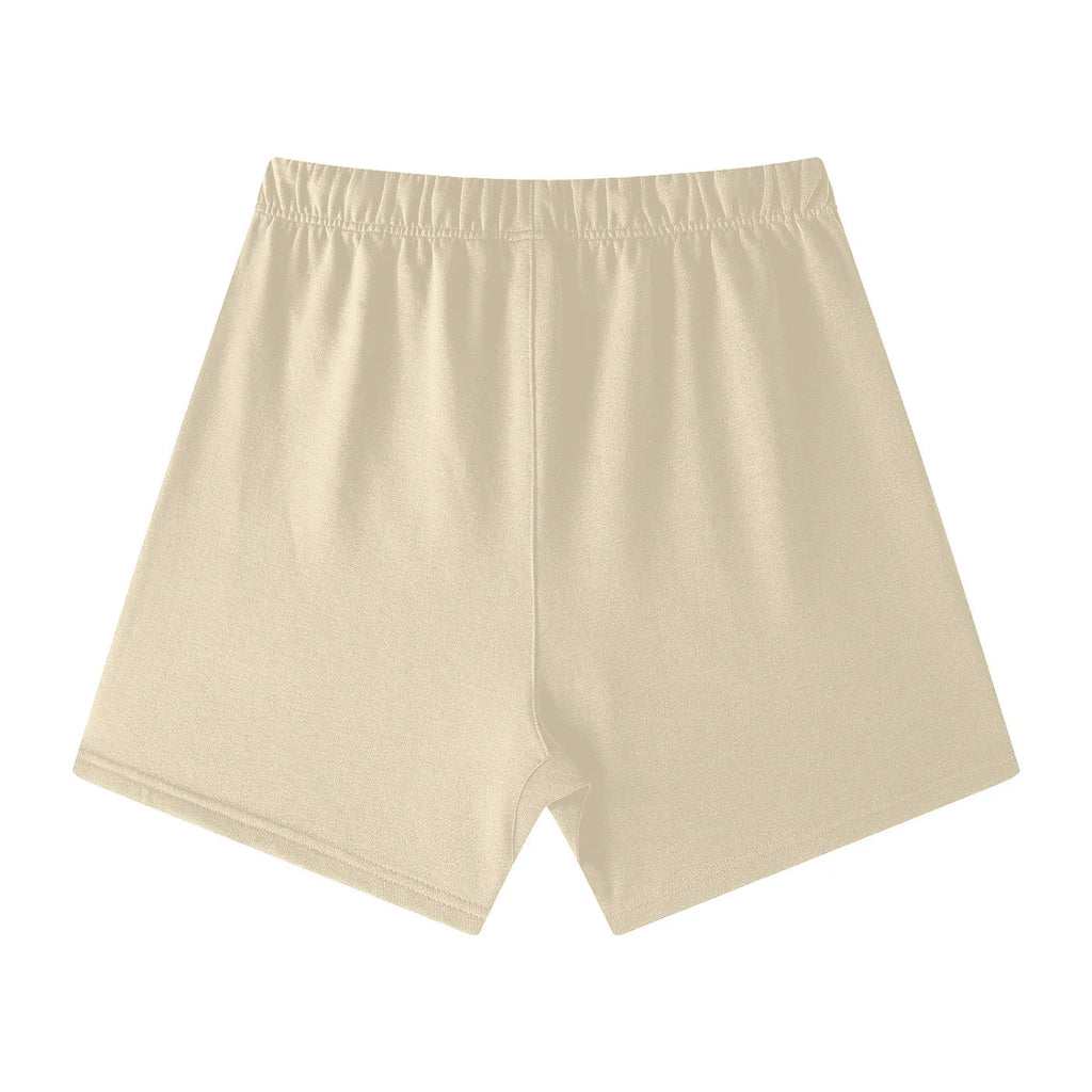 BEESMOOVE HIVEBREAKER Sun Lords Edition Heavyweight Earth Tone Loose Fit FOG 100% Cotton Shorts - Beesmoove