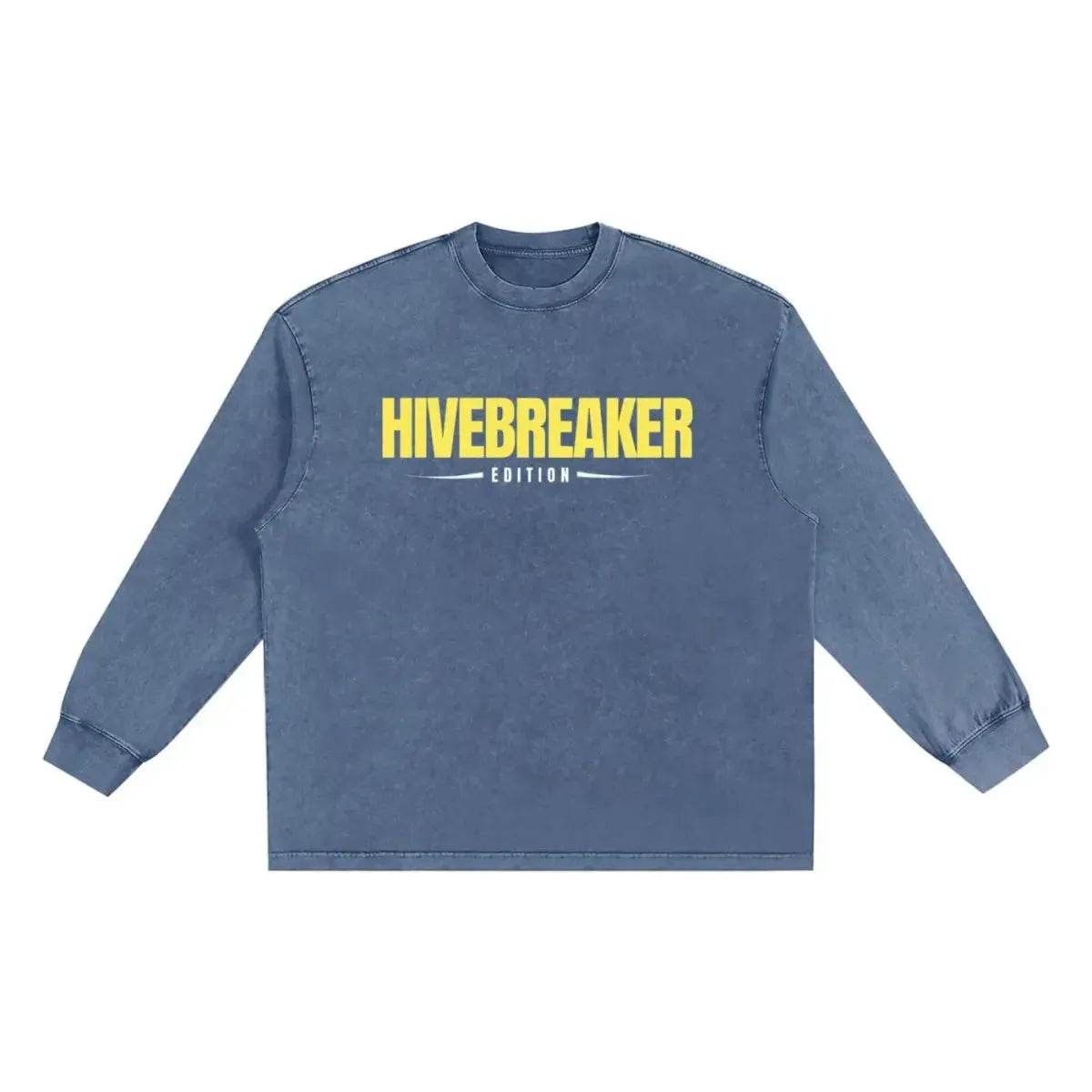 Beesmoove HiveBreaker unbound Washed Oversize Long Sleeve T-shirt - Beesmoove