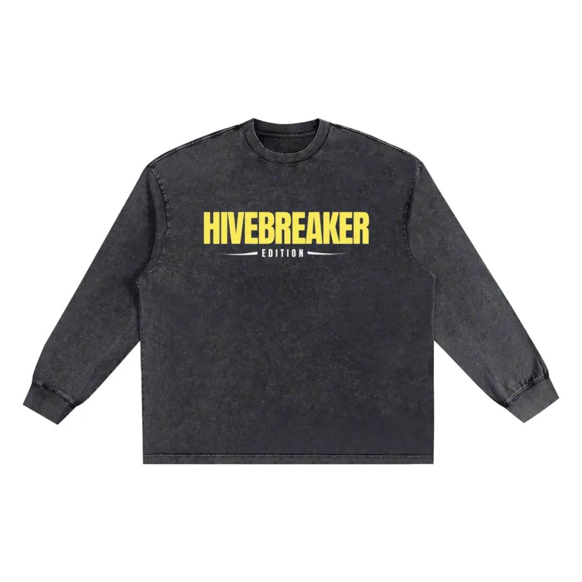 Beesmoove HiveBreaker unbound Washed Oversize Long Sleeve T-shirt - Beesmoove 