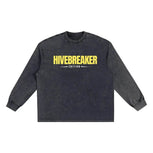 Beesmoove HiveBreaker unbound Washed Oversize Long Sleeve T-shirt - Beesmoove 