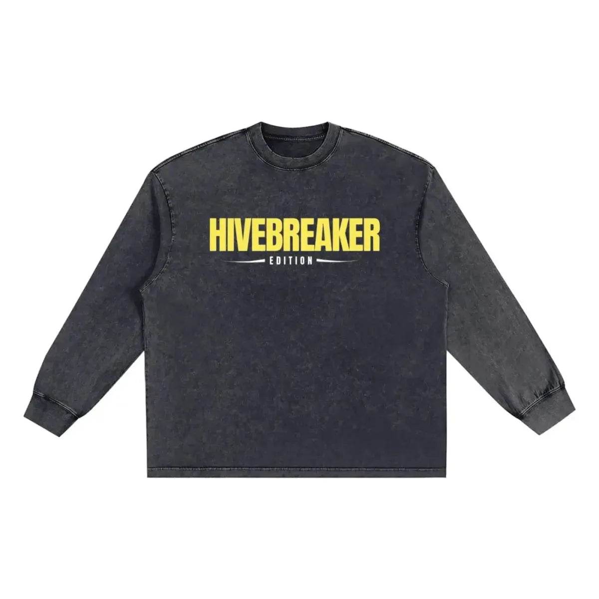 Beesmoove HiveBreaker unbound Washed Oversize Long Sleeve T-shirt - Beesmoove 