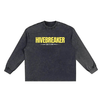 Beesmoove HiveBreaker unbound Washed Oversize Long Sleeve T-shirt - Beesmoove 