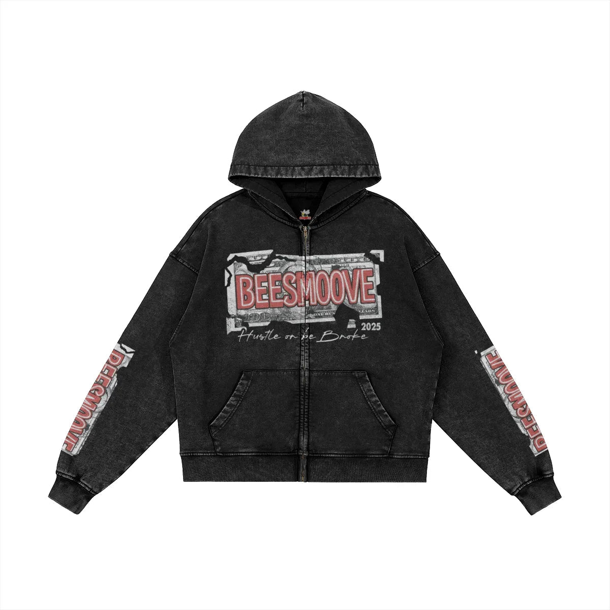BEESMOOVE Hustle Currency Hoodie - Beesmoove